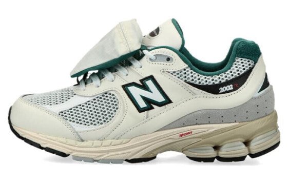 New Balance NB 2002R 防滑耐磨 低帮 跑步鞋 男女同款 米绿 / Кроссовки New Balance NB 2002RVD