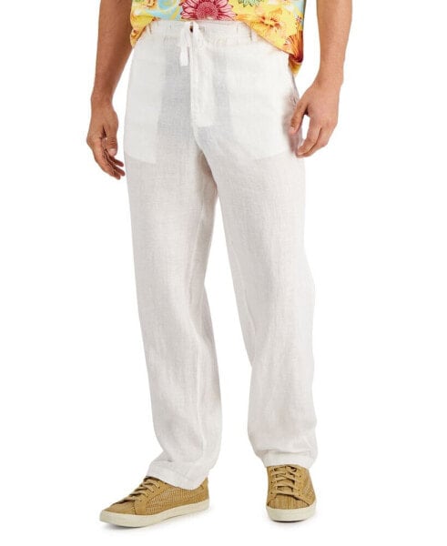 Men's 100% Linen Pants, Created for Macy's