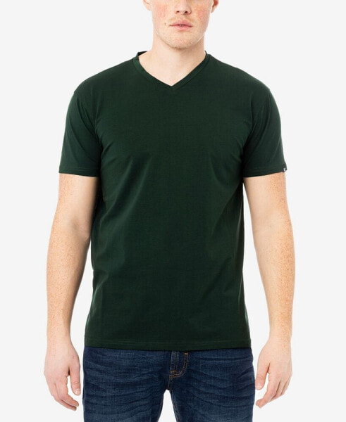 Men's Basic V-Neck Short Sleeve T-shirt