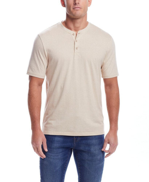 Мужская рубашка Weatherproof Vintage с коротким рукавом и принтом Microstripe