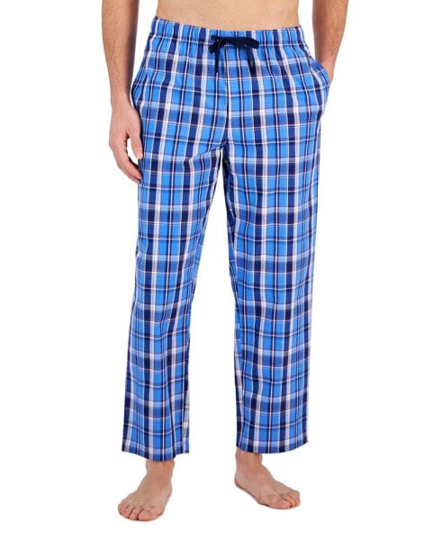 Men's Regular-Fit Plaid Pajama Pants, Created for Macy's