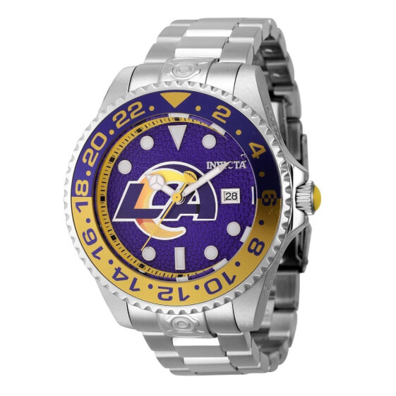 Invicta NFL Los Angeles Rams Automatic Men's Watch - 47mm. Steel (45030)