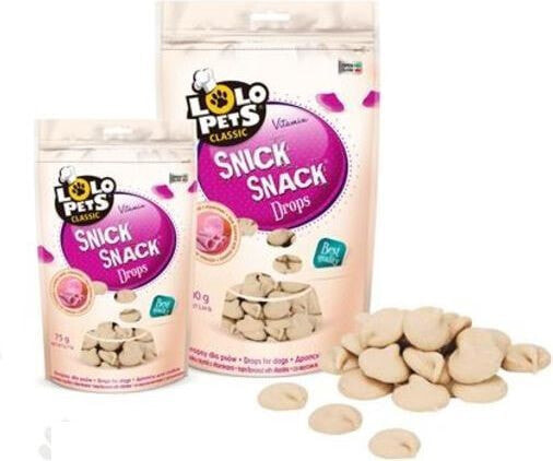 Lolo Pets Classic Dropsy mleczne z witaminami 200g