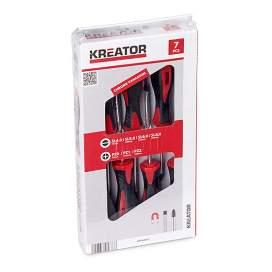 KREATOR KRT400003 SL PZ Screwdriver Set 7 Units