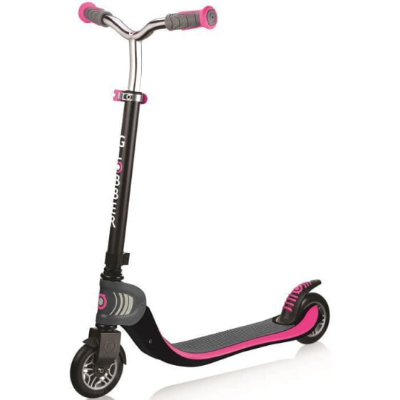 GLOBBER Scooter Flow 125 Faltbar - Kindermdchen - Schwarz und Pink