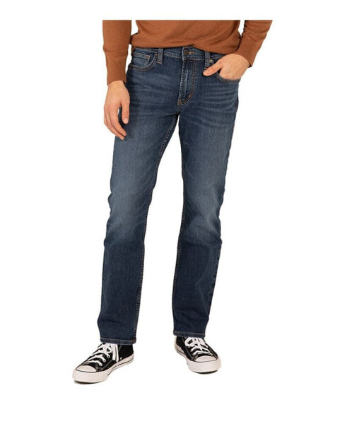 Джинсы утонченного силуэта Silver Jeans Co. Authentic Slim Fit Tapered Leg для мужчин