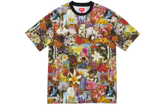 Supreme FW18 Dream S/S Top Multicolor 花卉印花圆领短袖T恤 男女同款 / Футболка Supreme FW18 Dream SS Top Multicolor T SUP-FW18-933