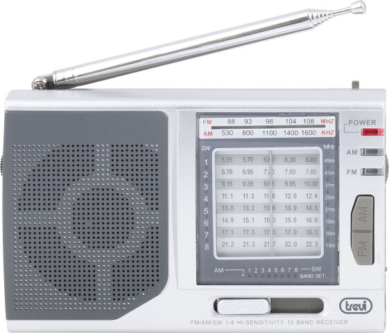 Radio Trevi towar w Sosnowcu - Radio Trevi Radio Trevi MB728 silver () - Morelenet_4777510