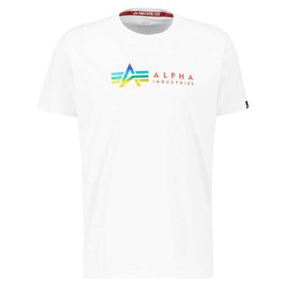 ALPHA INDUSTRIES Label T Metal short sleeve T-shirt