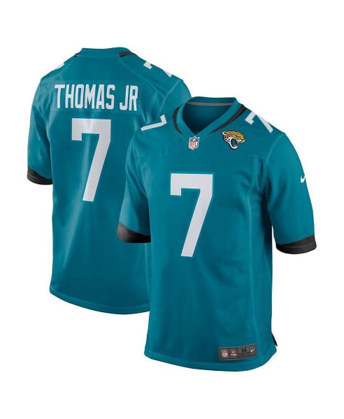 Men's Brian Thomas Jr Teal Jacksonville Jaguars 2024 NFL Draft First Round Pick Player Game Jersey