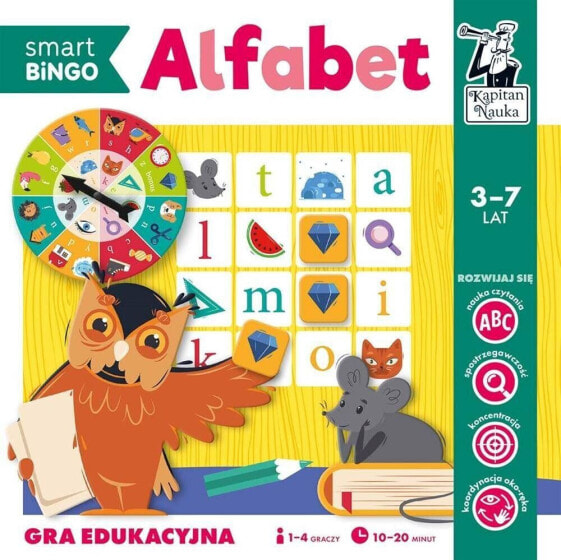 Edgard Gra edukacyjna - Alfabet. Smart Bingo