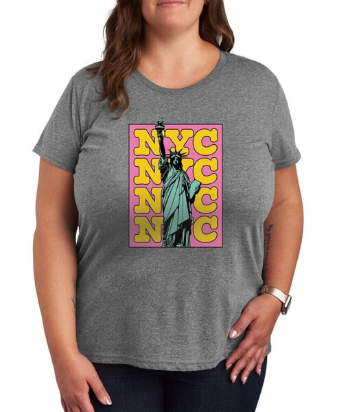 Trendy Plus Size NYC Graphic T-shirt