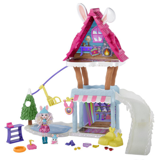 Игровой набор Mattel Bunny Ski Hut Play Set Forest Fun (Лесное Веселье)