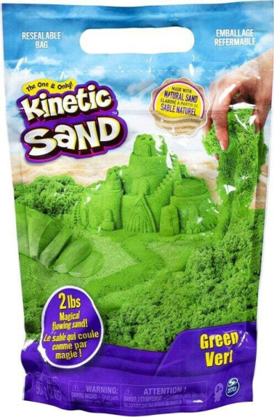 Spin Master Piasek kinetyczny Kinetic Sand żywe kolory zielony