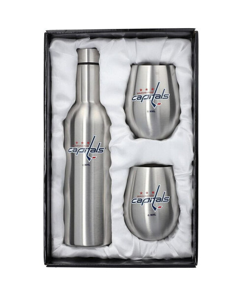 Washington Capitals 28 oz Stainless Steel Bottle and 12 oz Tumblers Set