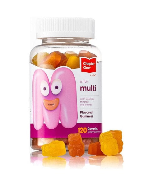 Chapter One Multivitamin for Kids - 120 Flavored Gummies