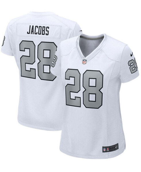 Women's Josh Jacobs White Las Vegas Raiders Alternate Game Player Jersey