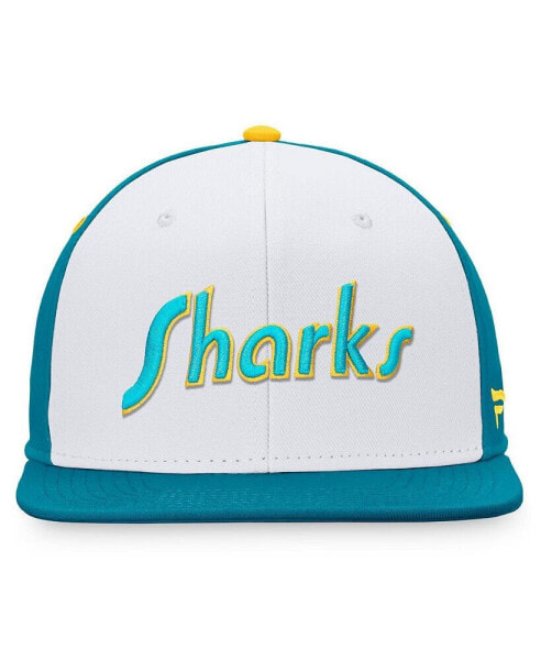 Men's White San Jose Sharks Special Edition 2.0 Snapback Hat