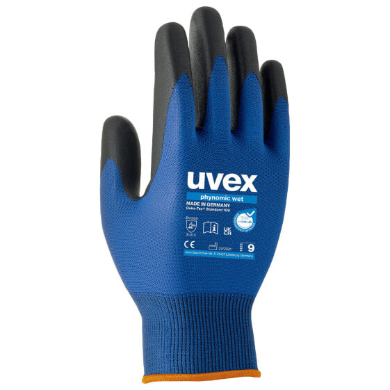 Защитные перчатки Uvex Arbeitsschutz 6006006 - Синий - Серый - EUE - Взрослые - Унисекс - 1 шт.