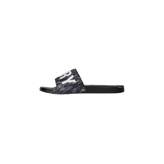 SUPERDRY Camo Vegan Pool Slides