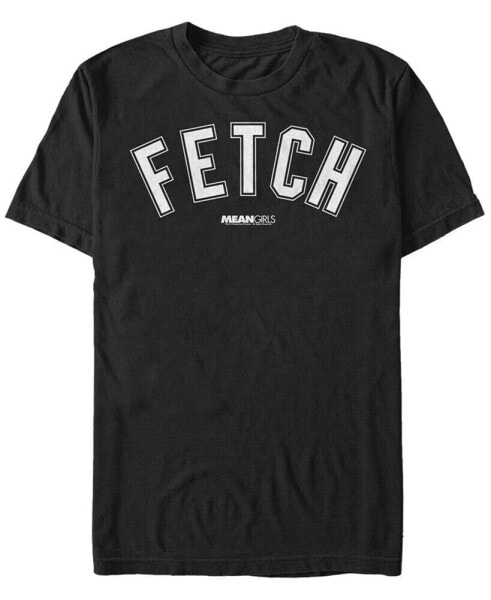 Men's Collegiate Print Fetch Short Sleeve T- shirt