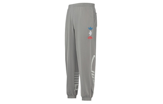 Брюки adidas Originals Metallic Track Pants мужские серые FS7324