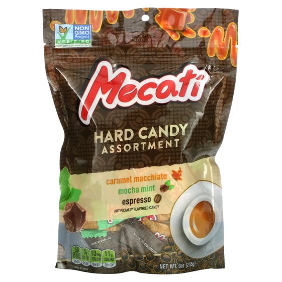 Hard Candy Assortment, Caramel Macchiato, Mocha Mint, Espresso, 9 oz (255 g)