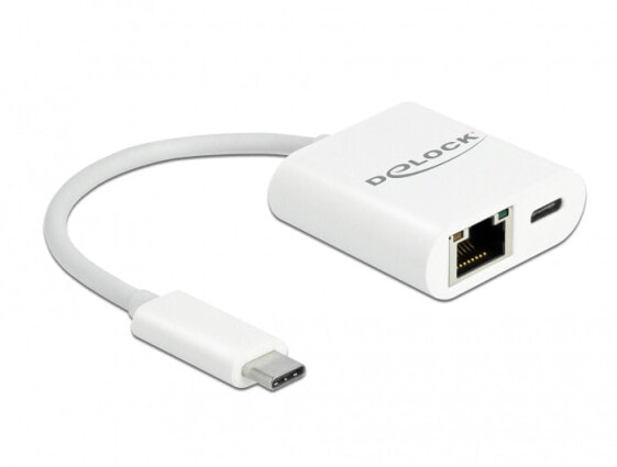 Delock 65402 - Wired - USB Type-C - Ethernet - 5000 Mbit/s - White