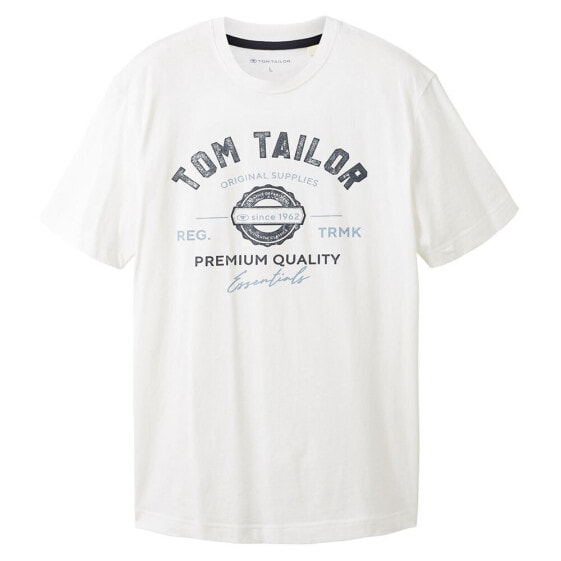 TOM TAILOR 1037735 Logo short sleeve T-shirt