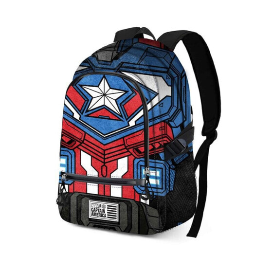 DISNEY Captain America Tekk Costume Fight Fan 2.0 Backpack