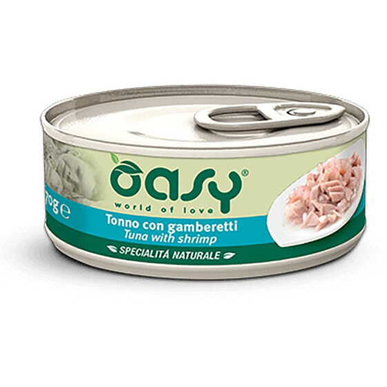 OASY Tin Tuna With Prawns 150G Wet Cat Food