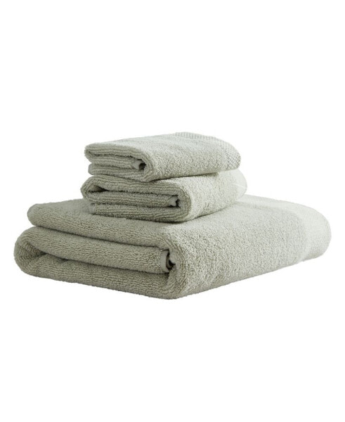Полотенце трикотажное Calvin Klein entwine Solid Towel Set 3-Piece
