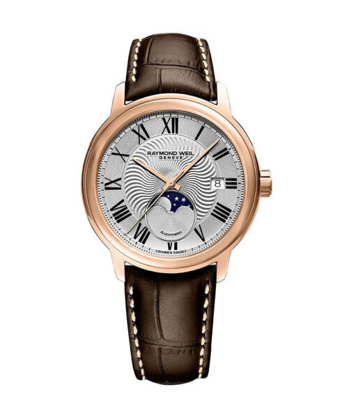 Часы Raymond Weil Maestro Brown Leather Watch
