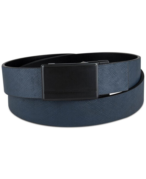 Men's Reversible Compression Buckle Belt, Created for Macy's
