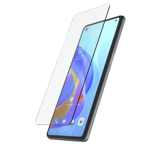 Hama Echtglas-Displayschutz Premium Crystal Glass für Oppo A77 5G