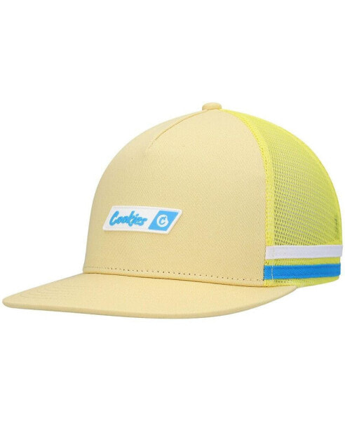 Men's Yellow Bal Harbor Trucker Snapback Hat