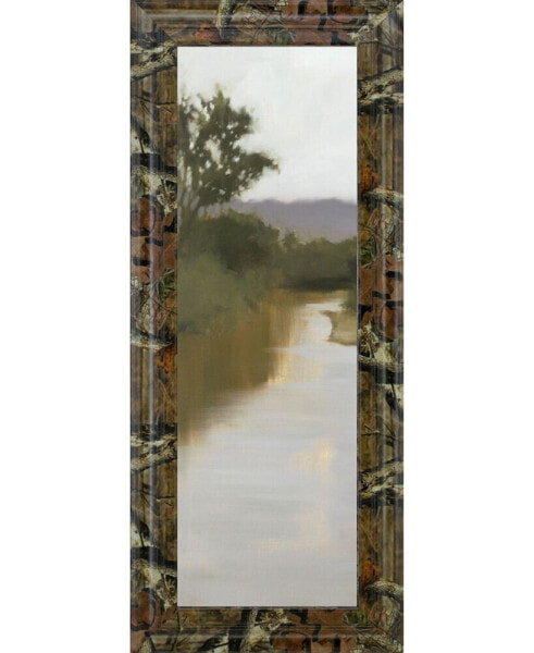 River Journey by Megan Lightell Framed Print Wall Art - 18" x 42"