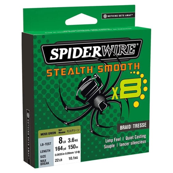 SPIDERWIRE Stealth Smooth 8 braided line 300 m