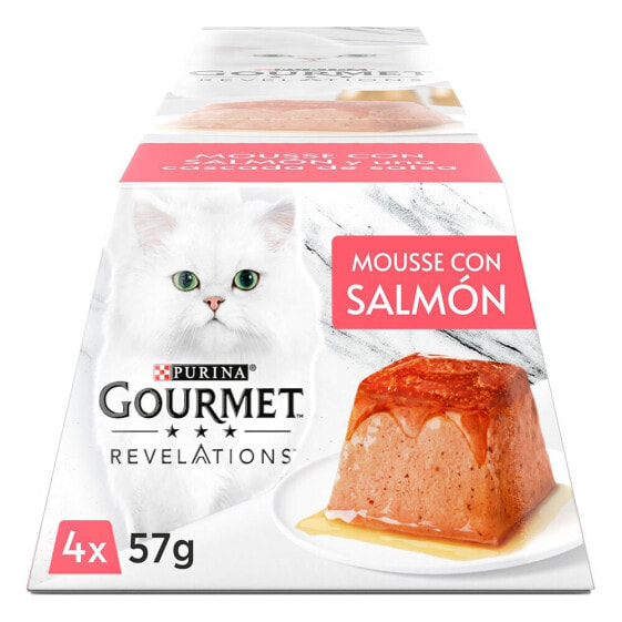 PURINA Gourmet Revelations Salmon Mousse 24x57g Cat Food