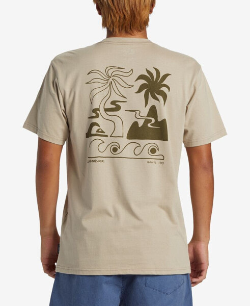 Men's Tropical Breeze Mor Short Sleeve T-shirt