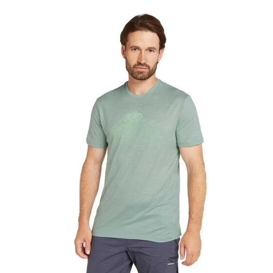 ICEBREAKER Merino 150 Tech Lite Rising Light short sleeve T-shirt