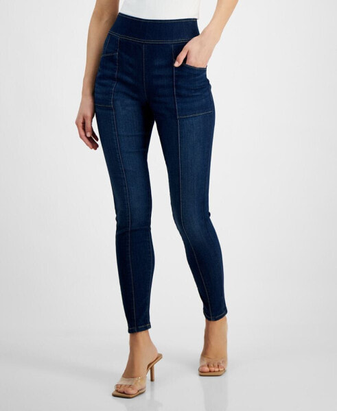 Women's High-Rise Pull-On Skinny Jeans, Created for Macy's