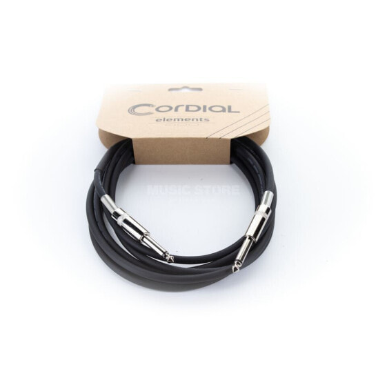 Cordial EI-6-PP Instrument Cable 6m (Black)