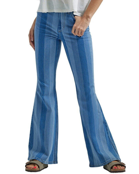 Lee Hits Of Blue High Rise Flare Jean Women's 24