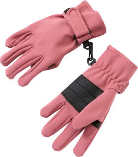 Handschuhe aus Softshell, rosa, Gr. 4, 1 St