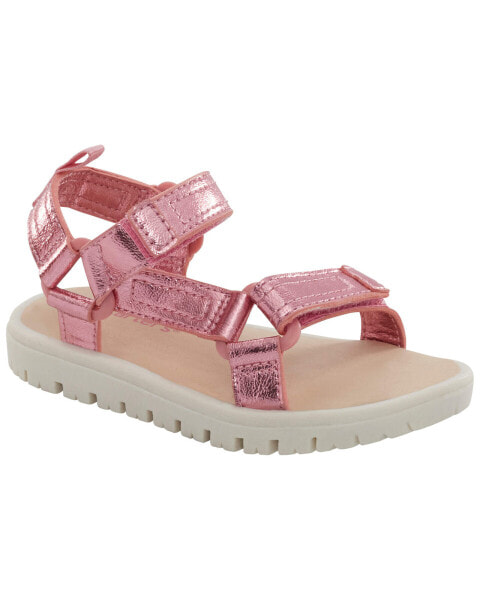 Kid Hook & Loop Strap Sandals 2Y