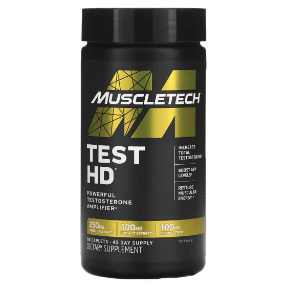 Витамины для мужского здоровья MuscleTech Test HD, Powerful Testosterone Amplifier 90 капсул