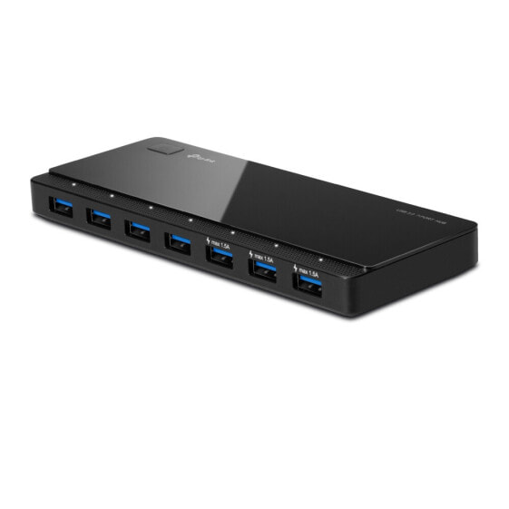 TP-LINK UH700 - USB 3.2 Gen 1 (3.1 Gen 1) Micro-B - USB 3.2 Gen 1 (3.1 Gen 1) Type-A - 5000 Mbit/s - Black - 1 m - USB