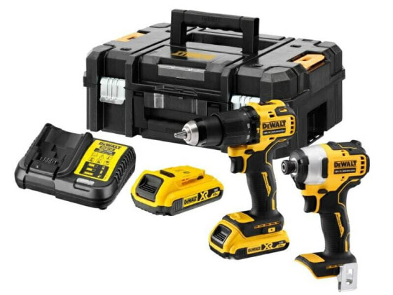 DEWALT ZESTAW COMBO 18V 2x2,0Ah WKRĘTARKA UDAROWA DCD709 + ZAKRĘTARKA DCF809 DCK2062D2T