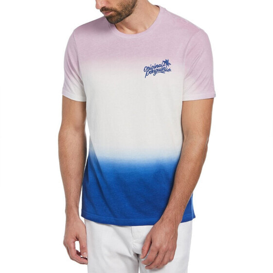 ORIGINAL PENGUIN Dip Dye Jersey Fashion short sleeve T-shirt